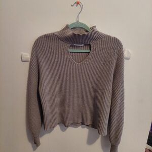 Gray Calvin Klein sweater